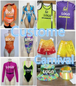 여성용 딥 브이 컷 아웃 하이 레그 스트랩 카니발 수영복 백리스 비치 바캉스 맞춤 도매 원피스 모노키니 - Product Image 2