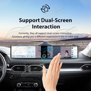 Baoshang Dual 12,3 ''Android13 Radio de coche <span class=keywords><strong>Carplay</strong></span> para <span class=keywords><strong>Mazda</strong></span> 2017-2025 Multimedia Dvd navegación GPS Control de voz Carplayer - Product Image 5