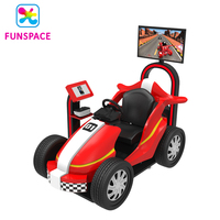 Aire de jeux intérieure d'attractions 9D VR parc à thème Arcade Adult Kids Racing Car Driving Simulator Vr Game Machine