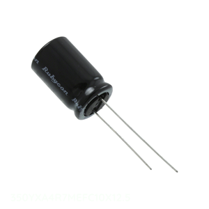 Condensador Original 350YXA4R7MEFC10X12.5 4.7 uF CAP ALUM 4.7UF 20% 350V RADIAL de Montaje a Través de Orificio - Product Image 1