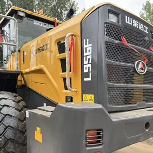 Chargeuse sur pneus d'occasion SDLG L956 Lingong LG956L 5 tonnes, faible nombre d'heures de fonctionnement, chargeuse de chantier en stock - Product Image 1