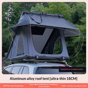 Nouvelle tente de toit pour voiture SUV, facile à installer, pour 4 personnes, camouflage, en alliage d'aluminium, imperméable, installation rapide, utilisation estivale - Product Image 2