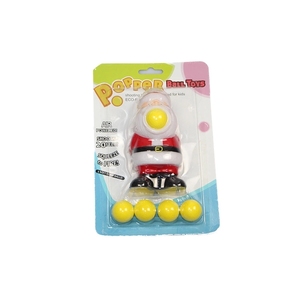 <span class=keywords><strong>Vente</strong></span> flash : Ensemble de lanceurs de balles en EVA en forme de Père Noël animal, jouets lanceurs de balles en vinyle pour Noël, Saint-Valentin, fête, cadeau pour enfants - Product Image 1