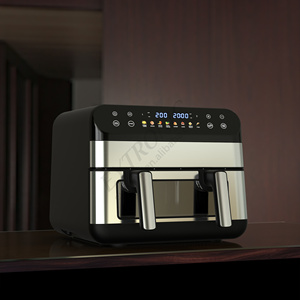 Freidora de Aire Digital Inteligente con Doble Cesta 6L 8L 9L, Modelo 2024, Venta al por Mayor - Product Image 3