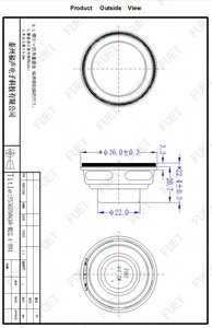 36Mm Đầy Đủ Phạm Vi Bass Loa 4Ohm 5W 16 Core Đa Phương Tiện Thu Nhỏ Loud Loa Cho <span class=keywords><strong>Mini</strong></span> Âm Thanh Loa Di Động - Product Image 4