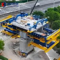 Lanzador de vigas industrial de acero inoxidable para paneles de encofrado y construcción de carreteras con alta resistencia