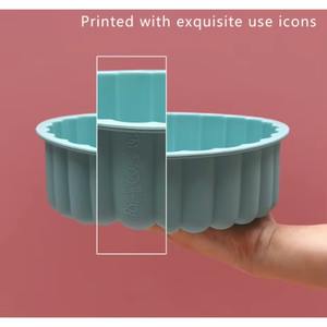 Moule à gâteau en silicone antiadhésif sans BPA pour la pâtisserie domestique, motif tournesol - Product Image 3