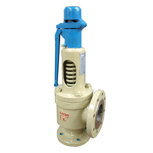 Vanne de sécurité manuelle à refoulement parallèle en acier au carbone DN100 à extrémité à bride pour gaz de pétrole liquéfié, avec fonction de refoulement et de surpression - Product Image 3