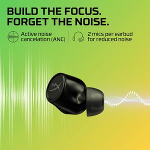 HyperX Cirro Buds Pro True Wireless Earbuds Active Noise Cancellation ANC Ambient Sound <strong>Bluetooth</strong> 5.2 IPX4 PC Switch Original 1 - Product Image 6