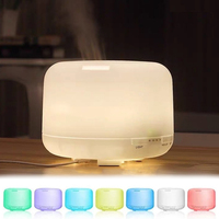 Diffuseur de parfum coloré à LED 500ml Diffuseurs d'huiles essentielles
