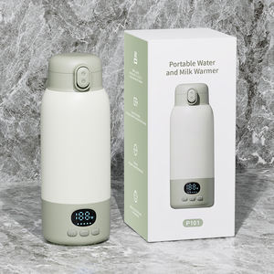 Babyvoeding Reisfleswarmer USB Oplaadbaar Draagbare Babymelkwarmer Draagbare Fleswarmer Babywaterwarmer voor <span class=keywords><strong>Baby</strong></span> - Product Image 6