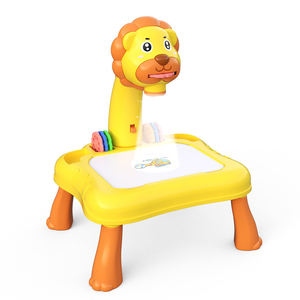 Juguetes Educativos con Diseño de León de Dibujos Animados para Niños, Mesa de Dibujo con Proyector <span class=keywords><strong>2023</strong></span> - Product Image 1