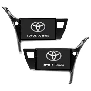Toyota Corolla 2017-2018 için dokunmatik ekran oto elektroniği araba android navigator stereo radyo dvd OYNATICI