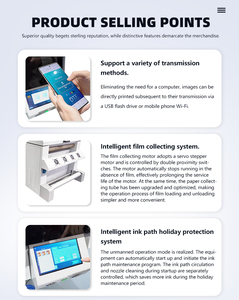 Nhà máy trực tiếp 2 đầu i3200 thời trang dtf máy in và bột Shaker máy với lò hoạt động mà không cần máy tính - Product Image 4