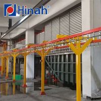 Système automatique de LIGNE de REVÊTEMENT ED d'électrophorèse liquide de station de revêtement électronique pour la peinture de radiateurs de chauffage