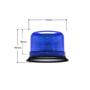3 vít núi xoay/đôi đèn flash đèn hiệu R65 TB2 mái flattop Xe LED cảnh báo ánh sáng màu xanh khẩn cấp nhấp nháy ánh sáng cho xe - Product Image 2