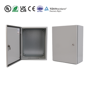 Boîtier de distribution électrique extérieur en acier laminé à froid, revêtu de peinture en poudre, étanche IP66 - Product Image 2