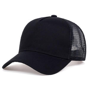 Hochwertige Basic Pure Color Light Plate Atmungsaktive Sommer Sun shade Mesh Baseball Cap Fünfteilige Truck Driver Hat <span class=keywords><strong>Export</strong></span> - Product Image 6