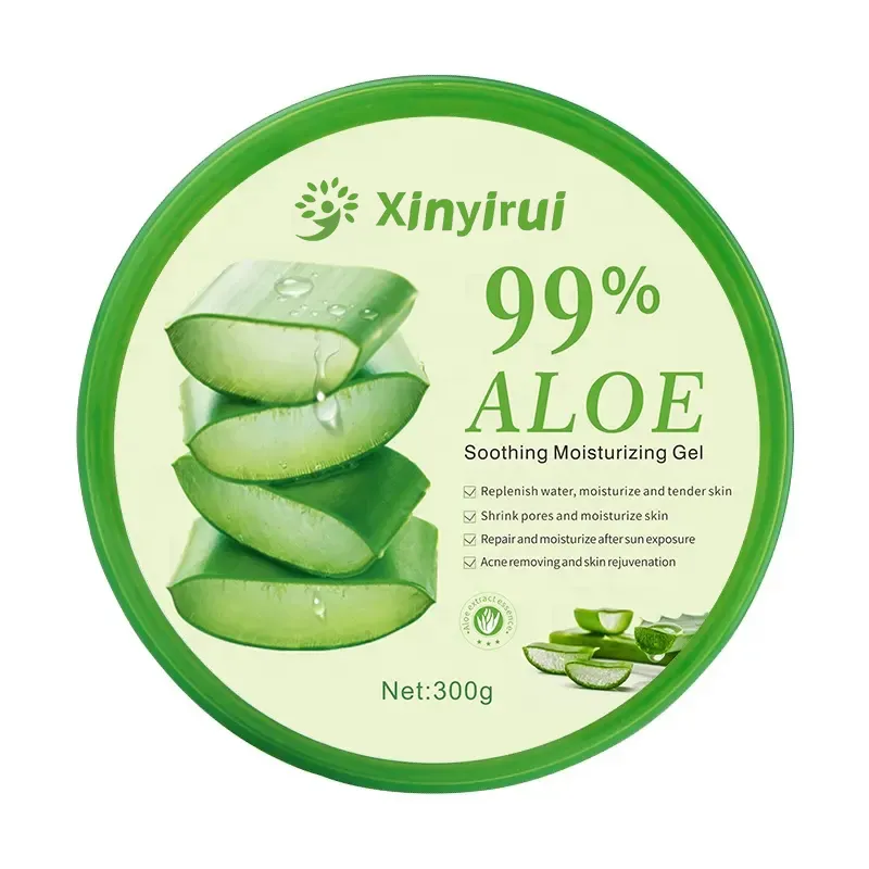 OEM ODM Soins de la peau 100% Gel naturel pur à l'aloe vera Gel d'aloe vera hydratant biologique apaisant après-soleil pour le visage