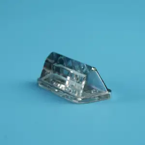 Manufacturer Custom K9 Bk7 High Quality Optical Glass Pyramid Prism Rhomboid Light Guide Prism Glass Prism For Runway Lights