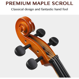 Beginner'S <strong>Cheap</strong> OEM Basswood Full Size 4/4 Original Sound Solid Wood Natural <strong>Color</strong> <strong>Cello</strong> With Wrapped Bow Rosin