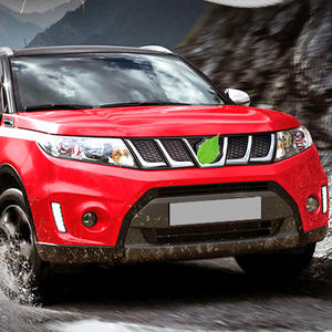 Calandre de pare-chocs avant Suzuki noir brillant argenté en plastique ABS pour Vitara 2016-2021, pièce de modification de carrosserie - Product Image 3