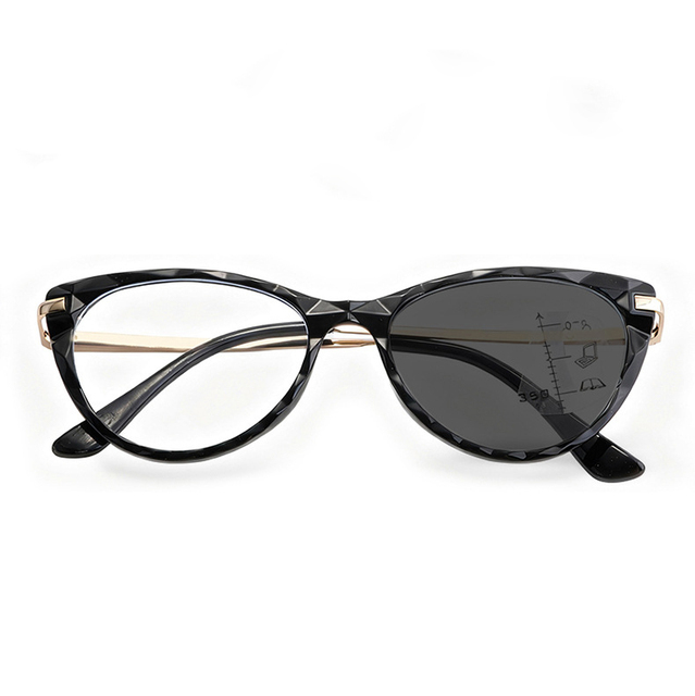 Minya Women's Fashion Designer Sunglasses UV400 Protection Full Rim Frame Photochromic Anti-Glare Cat Eye Sun Glasses