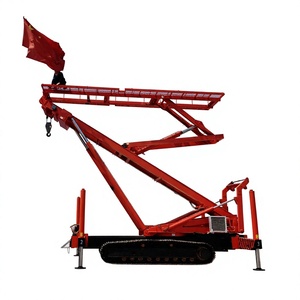 Elevador Hidráulico para Terrenos Difíciles, Motor HuaEagle de 160 HP y 8T, para la Instalación de Tejas Metálicas - Product Image 1
