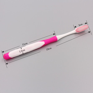 Cepillo de Dientes Manual para Adultos, Cerdas Suaves de Alta Densidad, 19 cm, Nylon, Uso Doméstico - Product Image 4