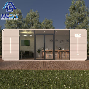 Vente directe préfabriqué de luxe minuscule Apple <span class=keywords><strong>Cabine</strong></span> <span class=keywords><strong>Prix</strong></span> de la maison Préfabriqué Portable 20Ft 40Ft Office Pod Conteneur <span class=keywords><strong>acoustique</strong></span> Maison - Product Image 1
