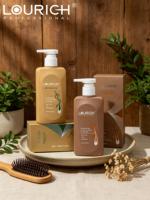 Ensemble shampooing et après-shampooing anti-chute de cheveux LOURICH, soin nourrissant à base de plantes, soin du cuir chevelu anti-amincissement, kit de croissance des cheveux, OEM ODM disponible