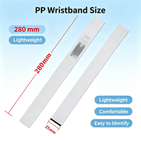 Bracelet RFID personnalisé pour événements avec options en papier PP ou PVC pour parcs aquatiques, concerts, accès aux hôtels et paiement