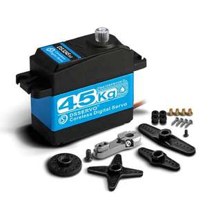 Servo DS3245 sin Núcleo de Alta Velocidad 45kg, Servo Motor Impermeable para Coche RC - Product Image 1