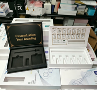 Boîte en carton personnalisée avec fermeture magnétique pliable, logo personnalisé, insert en plastique pré-découpé pour coffret cadeau stylo écologique