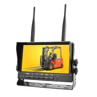 Caméra de recul numérique sans fil 2,4 GHz pour camion, robuste, étanche IP68, vision nocturne IR, moniteur 1080P