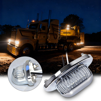 Nouvelle lampe de plaque d'immatriculation de camion WTTG, IP67, LED haute puissance, matériau PC, universelle, adaptée aux voitures, bus, remorques, remplacement