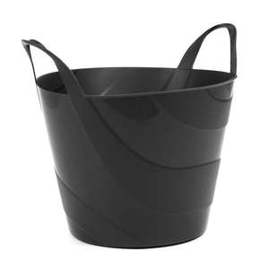 BILLY BUCKET D 42.3CM H 31.8CM EN PLASTIQUE NOIR - Product Image 1