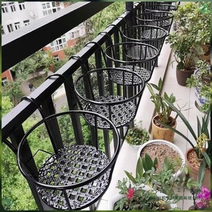 Support de <span class=keywords><strong>pot</strong></span> de fleur demi-mur de panier suspendu plante araignée lierre vert vendu en usine - Product Image 1