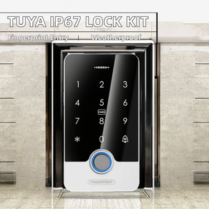 Tuya Ngoài Trời IP67 Kiểm Soát Truy Cập Hệ Thống Kit 180Kg 280Kg Điện Từ Khóa Kim Loại Sinh Trắc Học Vân Tay Truy Cập 13.56Mhz - Product Image 3
