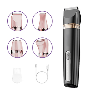 Tondeuse à cheveux électrique sans fil professionnelle, étanche, 4 en 1, pour le visage et le corps, pour femmes - Product Image 6