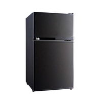 Réfrigérateur et congélateur mini-réfrigérateur à double porte de haute qualité 85L