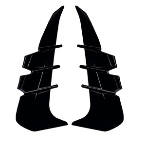 Car Fender Vent Stickers Piano Black Carbon Fiber Texture Adhesive ABS Body Decals for Toyota GR86 Subaru BRZ 2022+ - Product Image 5