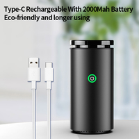 Quemador de Incienso Eléctrico Portátil Recargable OEM ODM, Aromatizador de Coche con Aroma a Sándalo Árabe, Batería de 2000 mAh