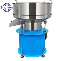 Séparateur vibrant rond en acier inoxydable pour céréales, farine, farine de manioc, poudre et granulés plastiques