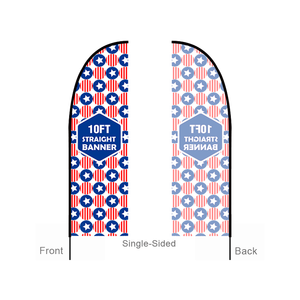 Promotion d'usine personnalisé plume plage drapeau haute qualité publicité extérieure décoration bannière drapeaux pour pneus <span class=keywords><strong>vente</strong></span> - Product Image 6