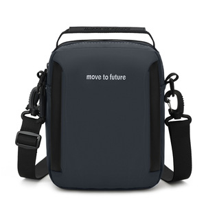Wholesale Men's Shoulder <b>Bag</b> Oxford Crossbody <b>Bag</b> Waterproof Casual <b>Black</b> Messenger <b>Bag</b> for Work Travel - Product Image 3