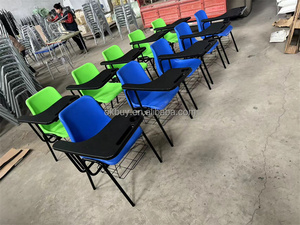 Chaise d'école, de bureau ou d'extérieur en métal empilable de haute qualité, moderne et en gros - Product Image 4