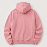 Pullover Kustom Berkualitas Tinggi Grosir Streetwear Premium Produsen Desainer OEM Desain Bergaris Resleting Seperempat