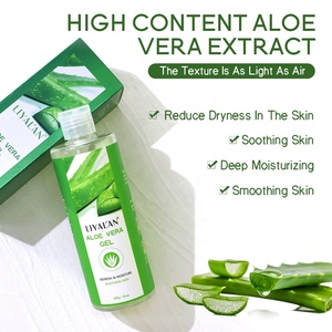 Gel de Aloe Vera Orgánico Puro de 300 ml para Después del Sol, Hidratante, Calmante, Cuidado de la Piel, Marca Blanca - Product Image 3