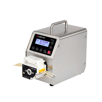 Pompe péristaltique multicanal Lead Fluid BT100S pour moteur pas à pas, machine de remplissage de liquides de laboratoire 220V